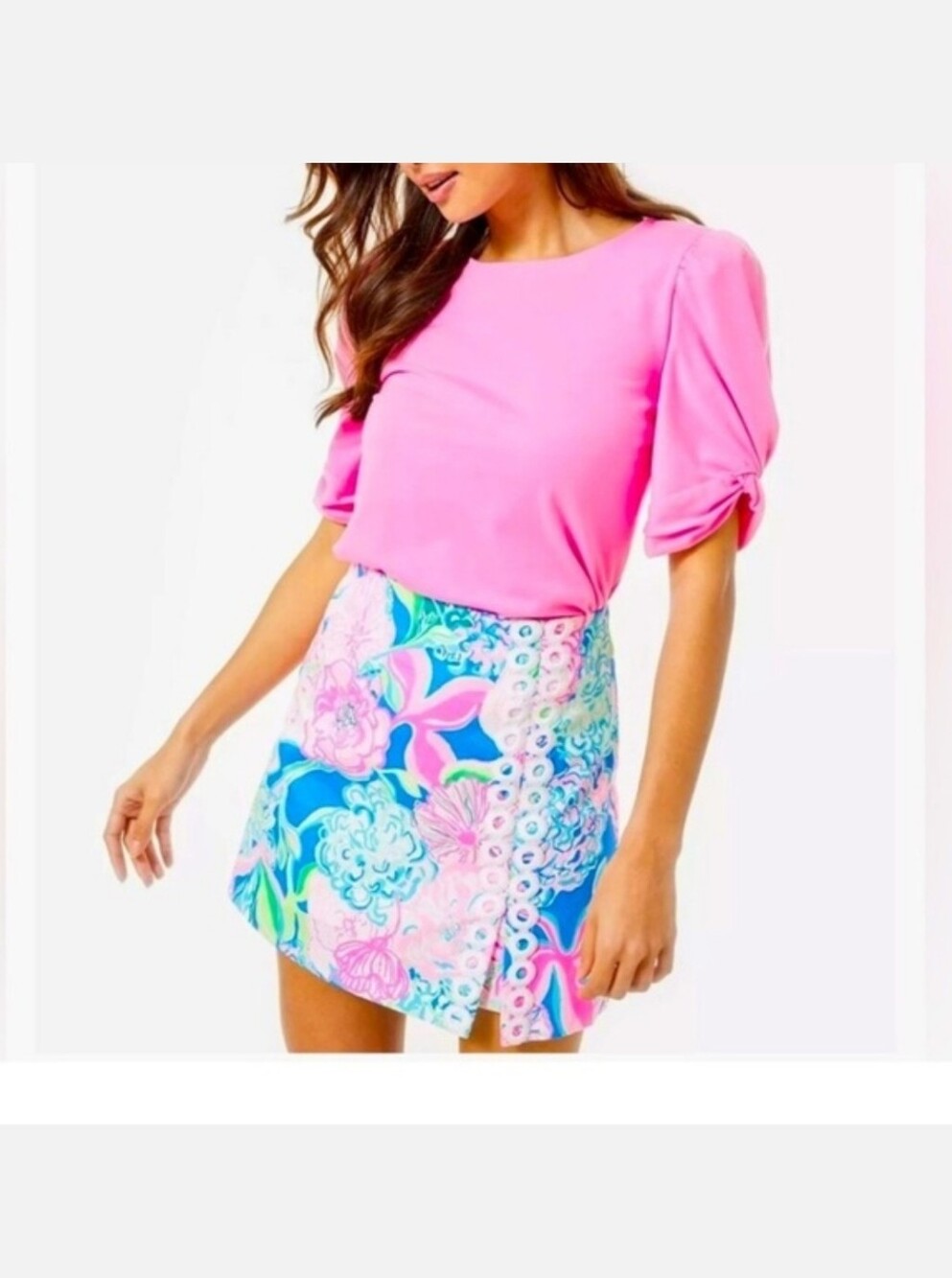 Lilly Pulitzer Tawney Skort in Peony for Your Thoughts size 4 NWOT - Picture 8 of 8